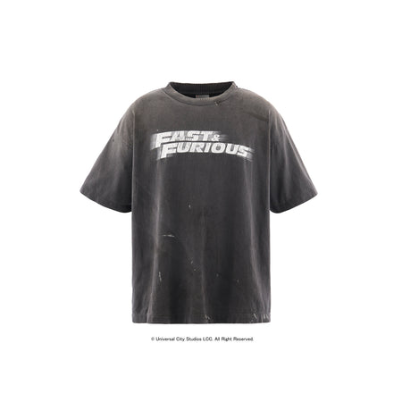 [SAINT Mxxxxxx]FF_SS T-SHIRT/FAST FURIOUS/BLACK(SM-MK8-0000-C06)