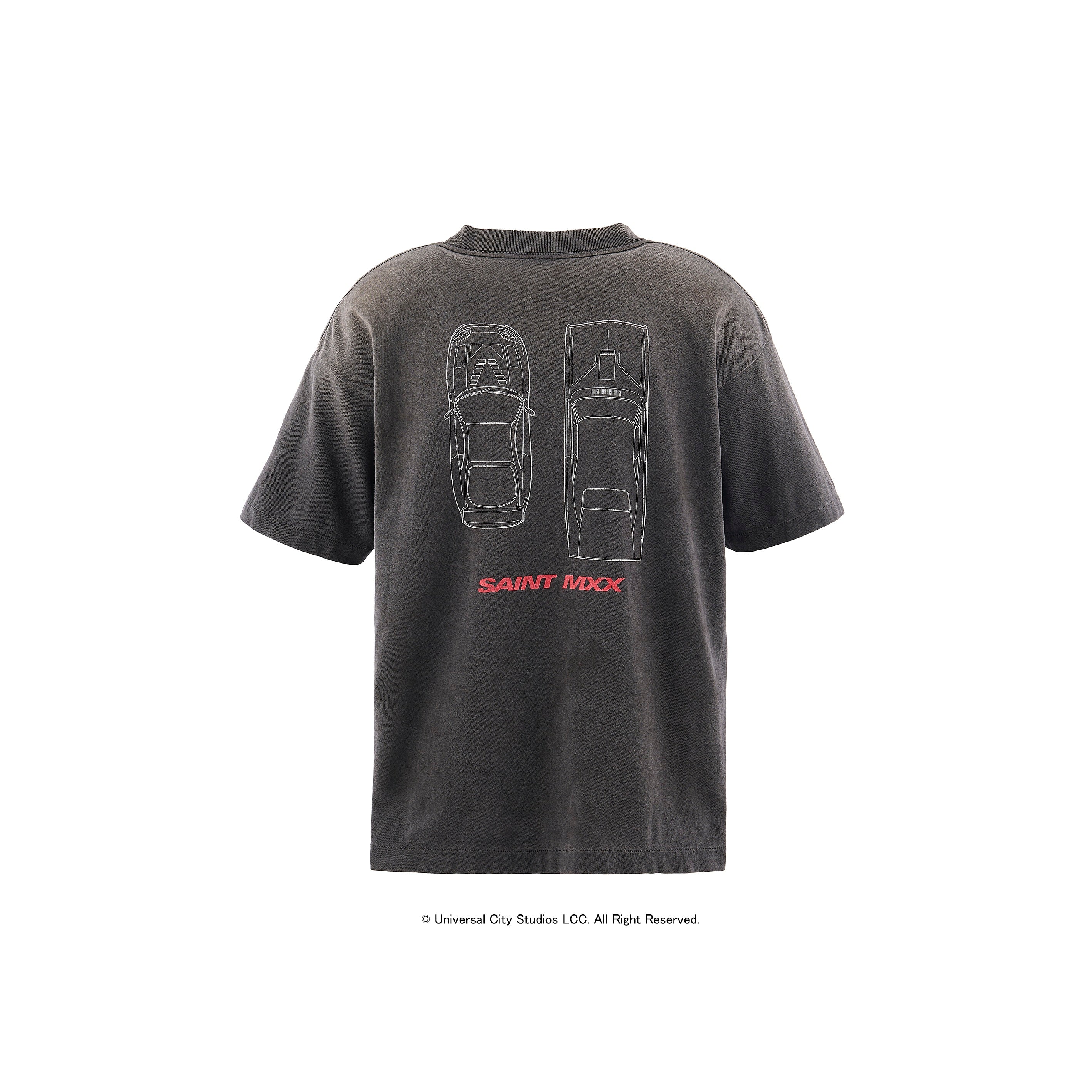 SAINT Mxxxxxx]FF_SS T-SHIRT/FAST FURIOUS/BLACK(SM-MK8-0000-C06