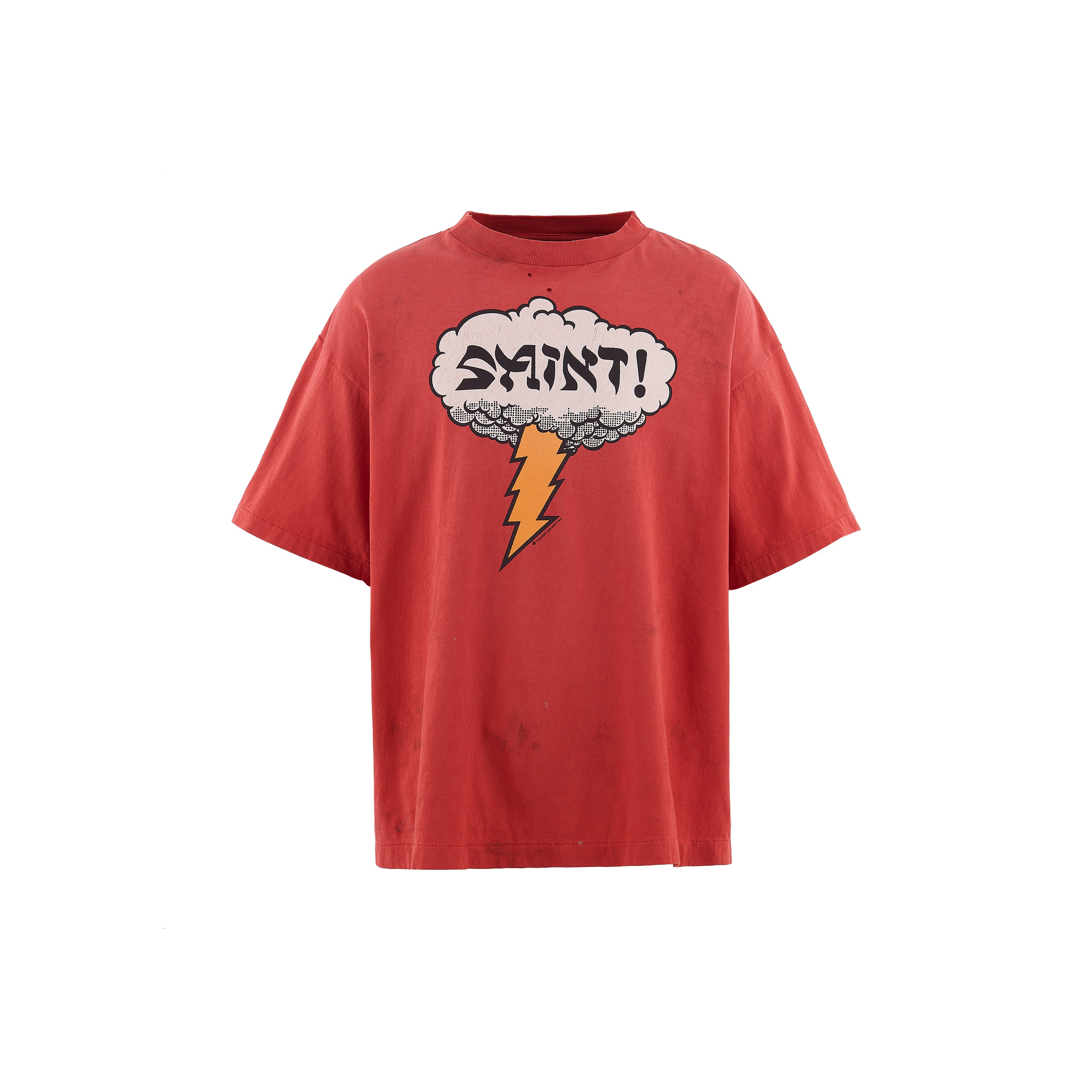 SAINT Mxxxxxx]SS T-SHIRT/SAINT!/RED(SM-MK8-0000-024) – R&Co.