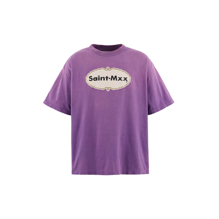 [SAINT Mxxxxxx]SS T-SHIRT/SAINT MXX/PURPLE(SM-MK8-0000-022)