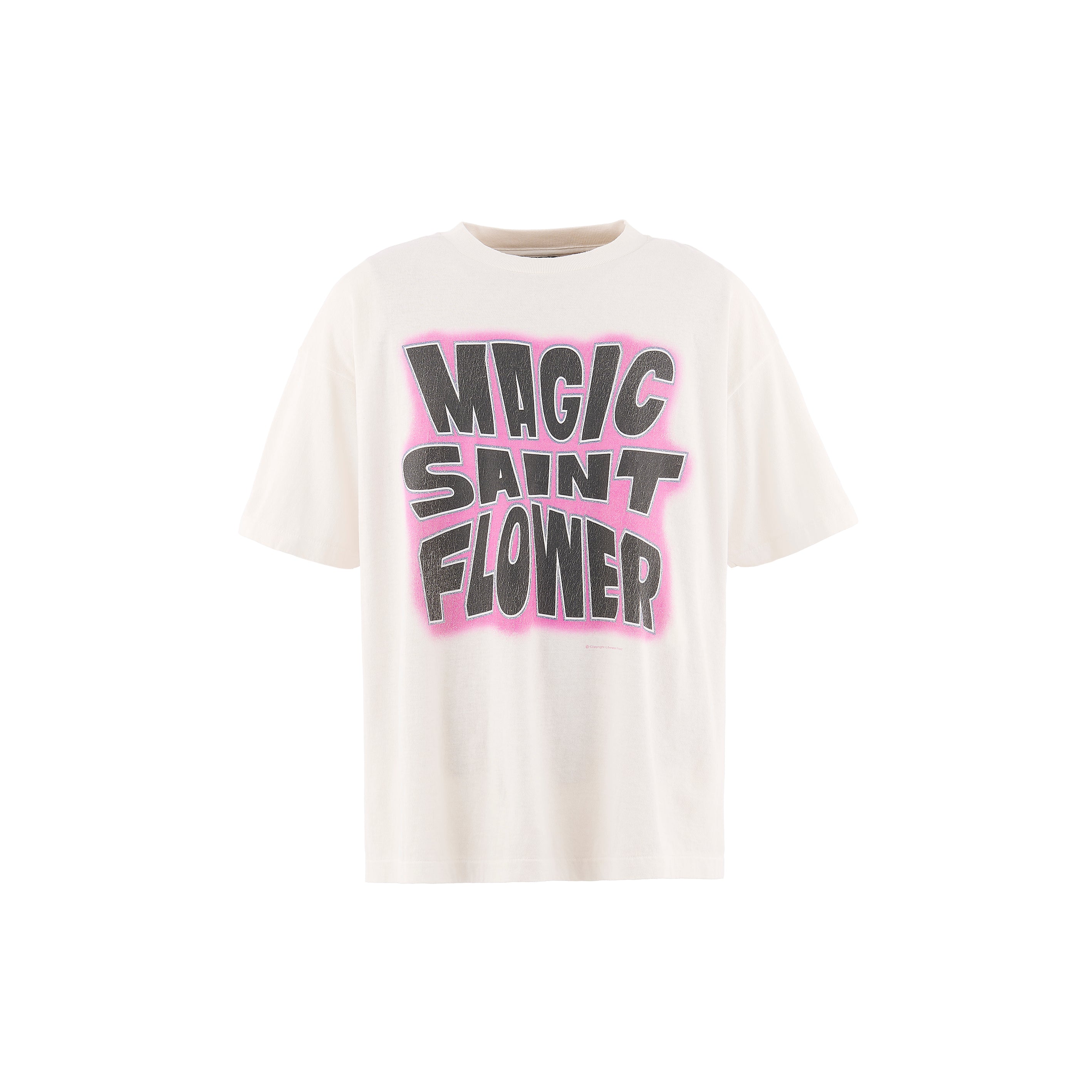 SAINT Mxxxxxx]SS T-SHIRT/MAGIC SAINT/WHITE(SM-MK8-0000-010) – R&Co.