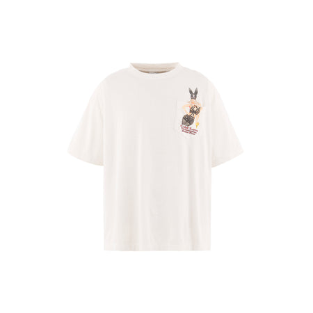 [SAINT Mxxxxxx]SS T-SHIRT/POCKET/WHITE(SM-MK8-0000-017)