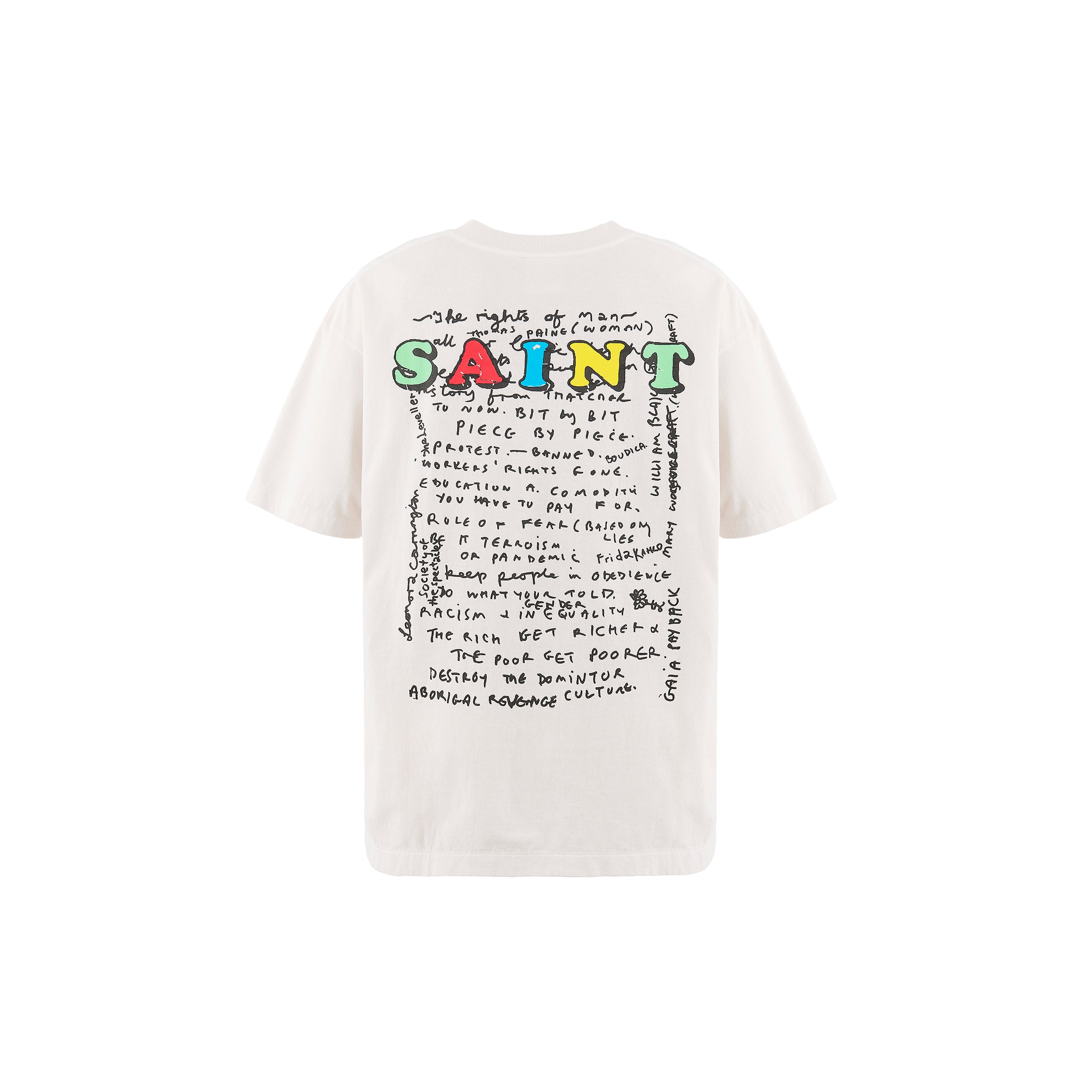 SAINT Mxxxxxx]JR_SS T-SHIRT/MASK/WHITE(SM-MK8-0000-C02) – R&Co.