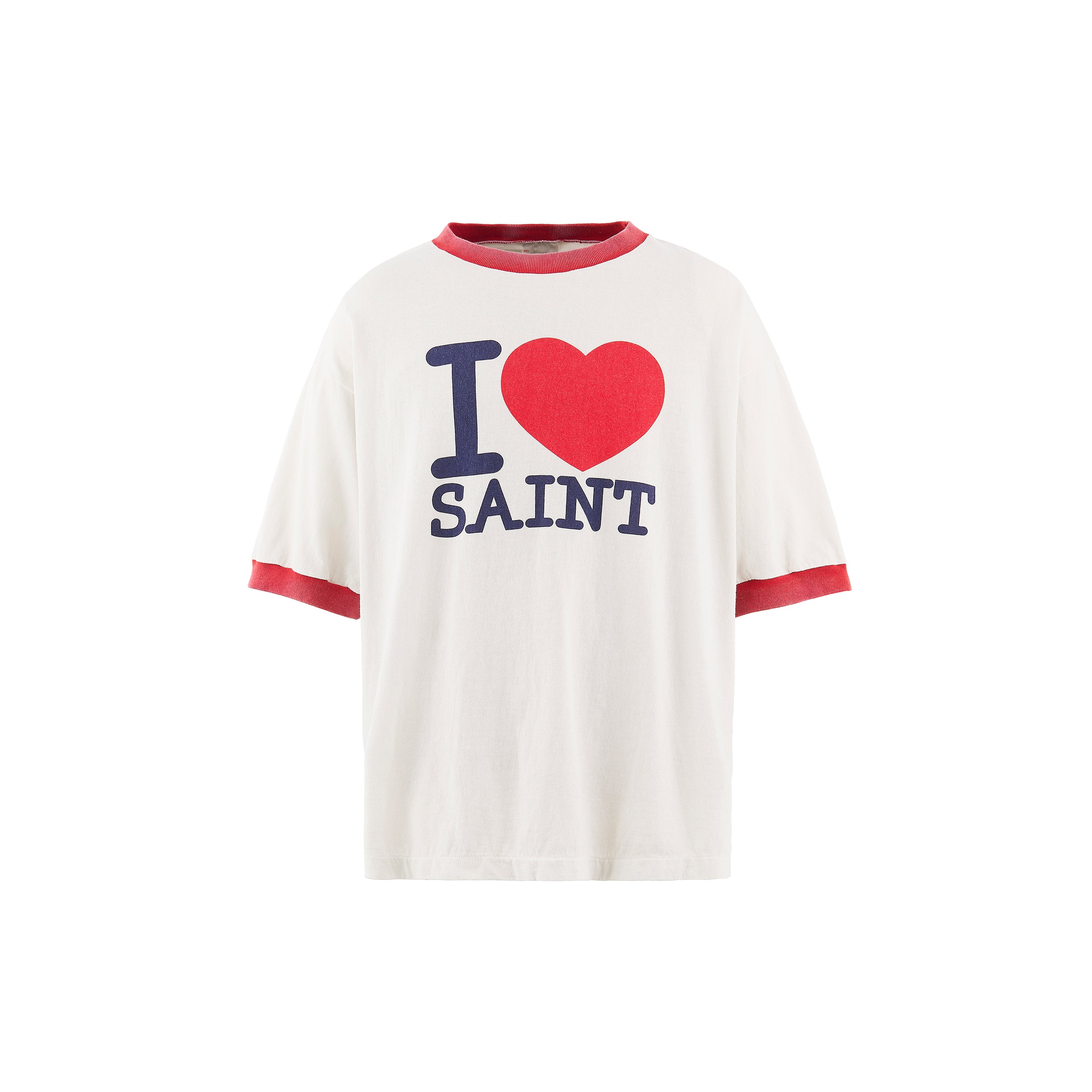 SAINT Mxxxxxx]SS T-SHIRT/I LOVE SAINT/WHITE(SM-MK8-0000-018) – R&Co.