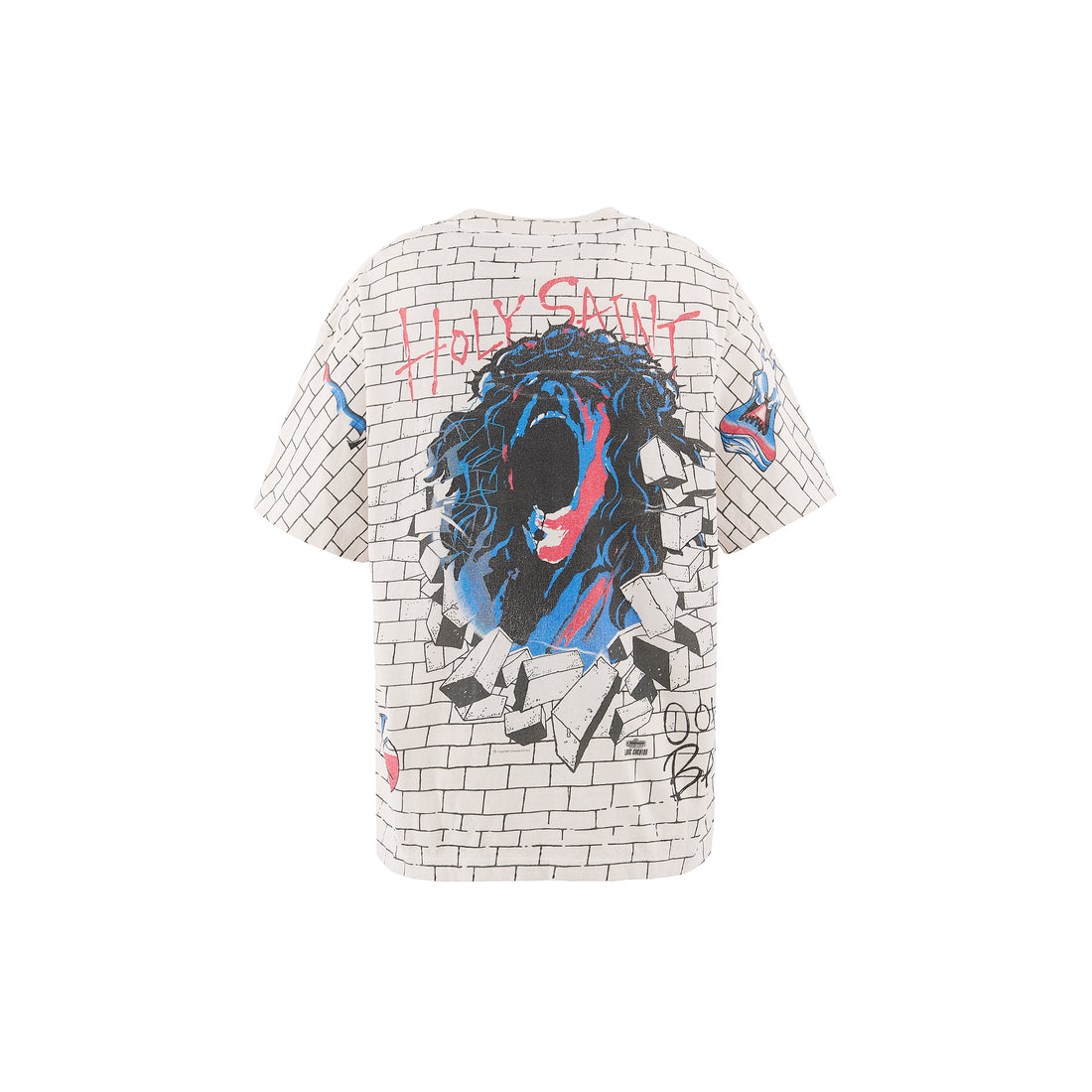 [SAINT Mxxxxxx]SS T-SHIRT/HOLY SAINT/WHITE(SM-MK8-0000-012)