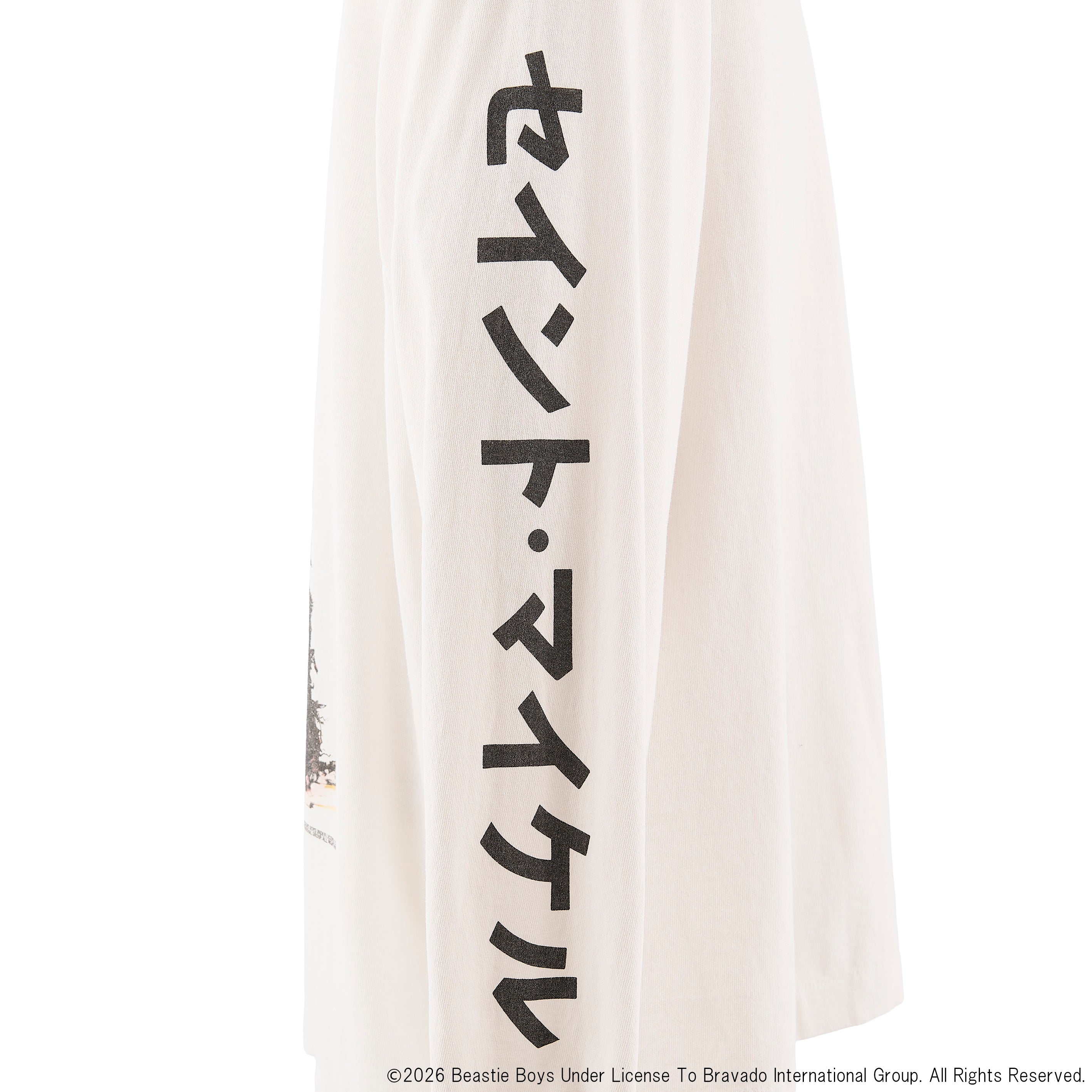 SAINT Mxxxxxx]BTB_LS T-SHIRT/BEASTIEBOYS/WHITE(SM-MK8-0000-C24