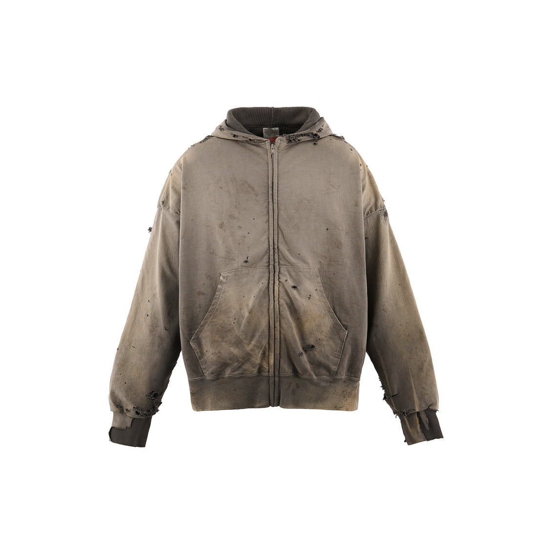 [SAINT Mxxxxxx]DOUBLE FACE ZIP HOODIE/CHARCOAL(SM-MK8-0000-061)