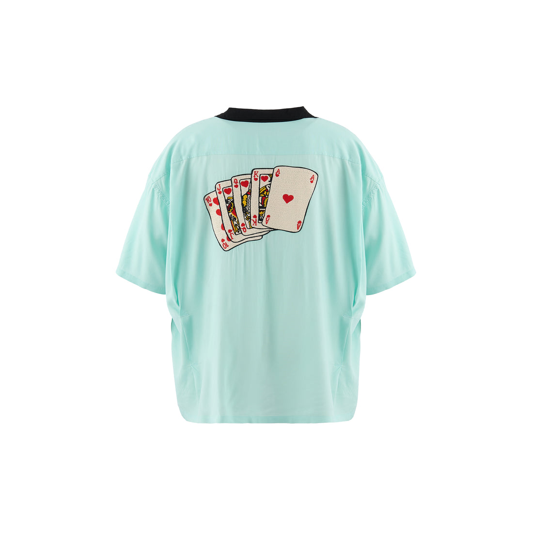 [SAINT Mxxxxxx]BOWLING SHIRT/TRUMP/SKY BLUE(SM-MK8-0000-037)