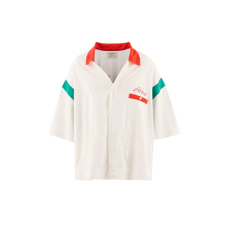 [SAINT Mxxxxxx]PIZZA SHIRT/SAINT/WHITE(SM-MK8-0000-038)