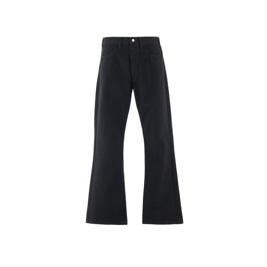 [SAINT Mxxxxxx]BLACK DENIM PANTS/FLARE/BLACK(SM-MK8-0000-078)