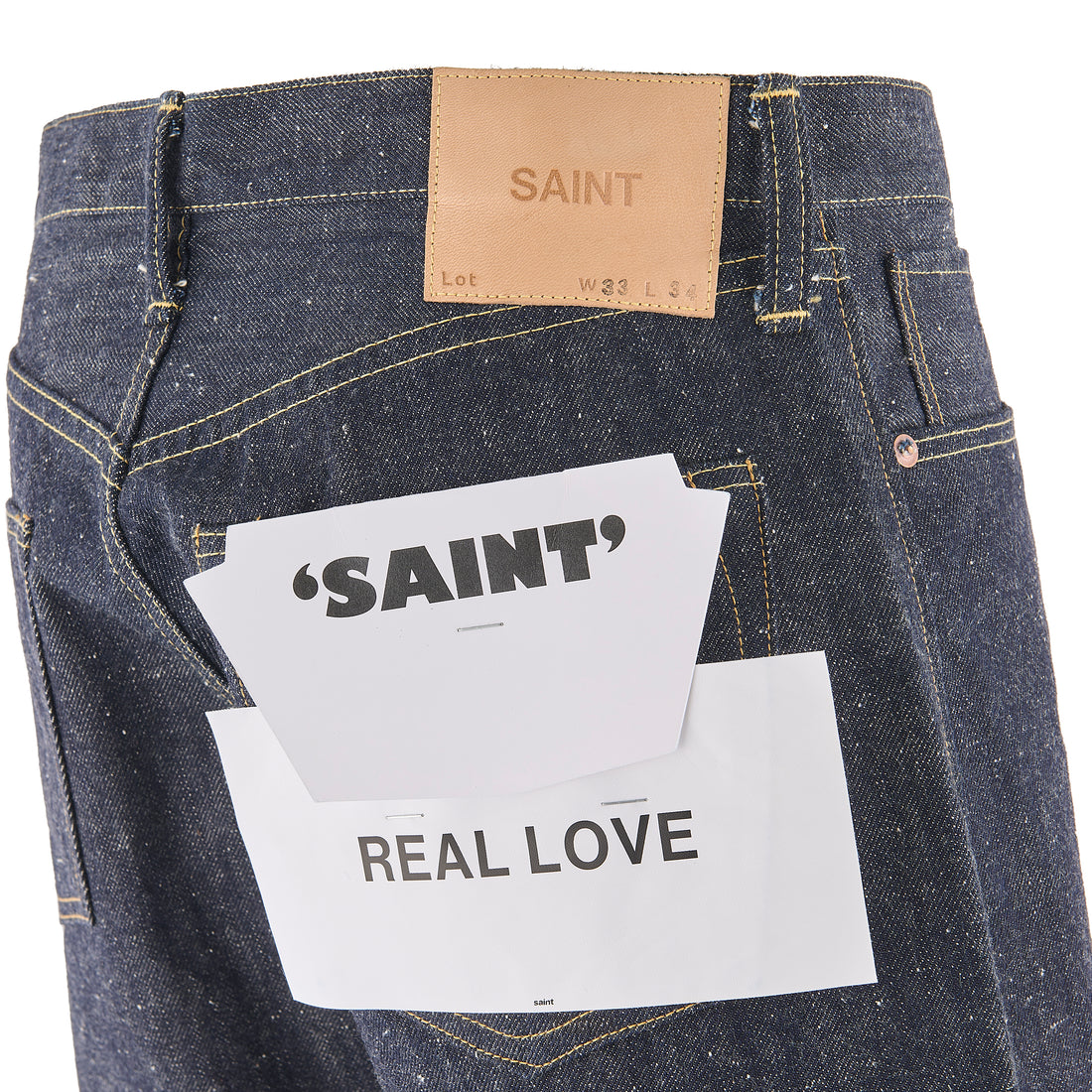 [SAINT Mxxxxxx]BBJ_DENIM PANTS/REGID/BLUE(SM-MK8-0000-C46)