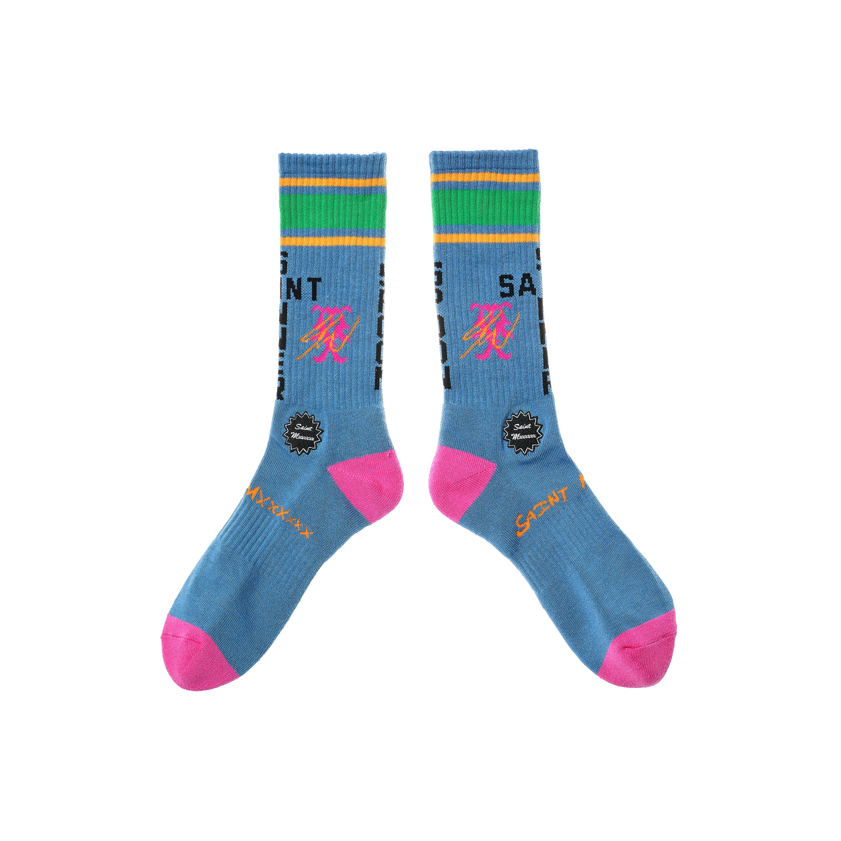 SAINT Mxxxxxx]SW_SOCKS/SAINT SW/BLUE(SM-MK8-0000-C14) – R&Co.