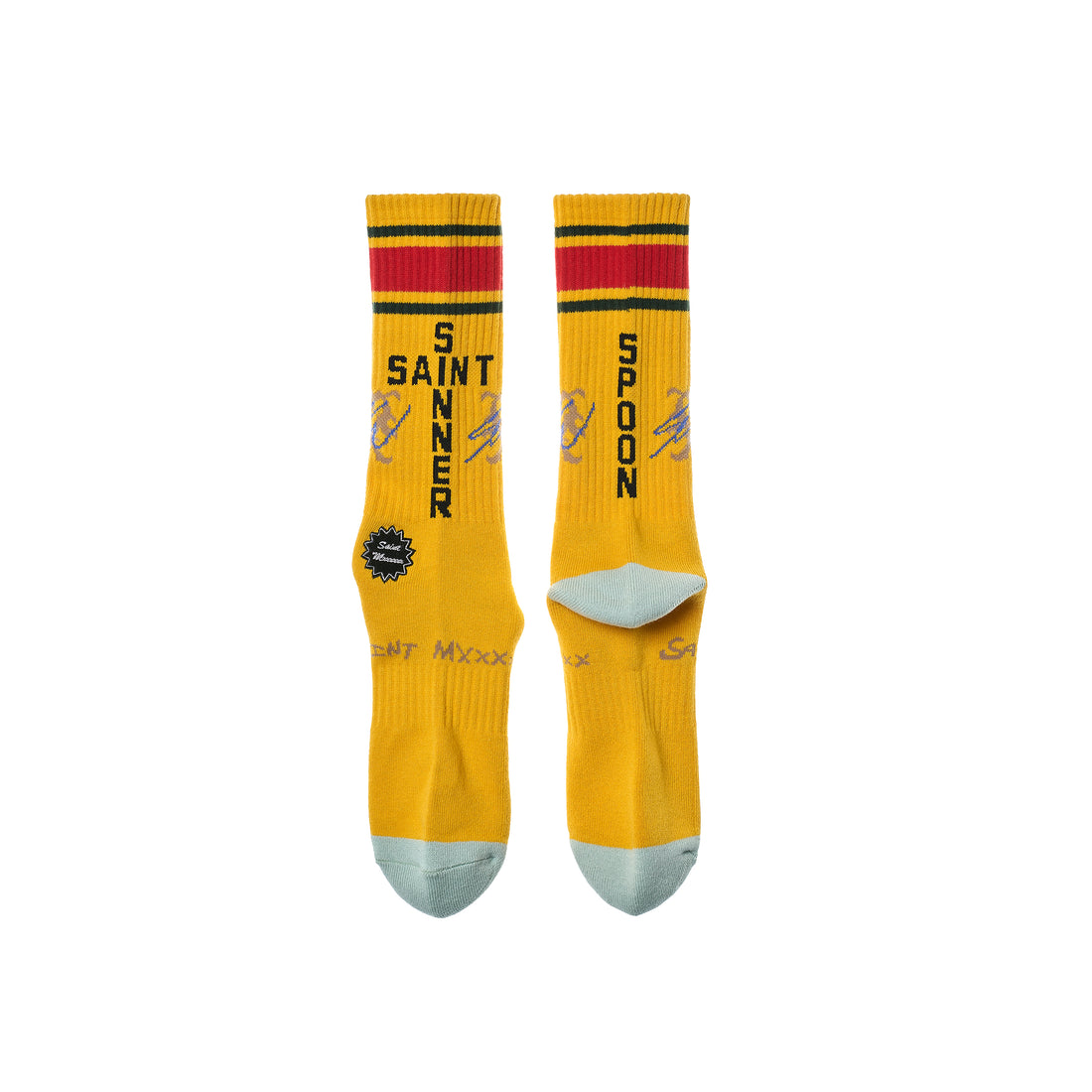 [SAINT Mxxxxxx]SW_SOCKS/SAINT SW/YELLOW(SM-MK8-0000-C15)