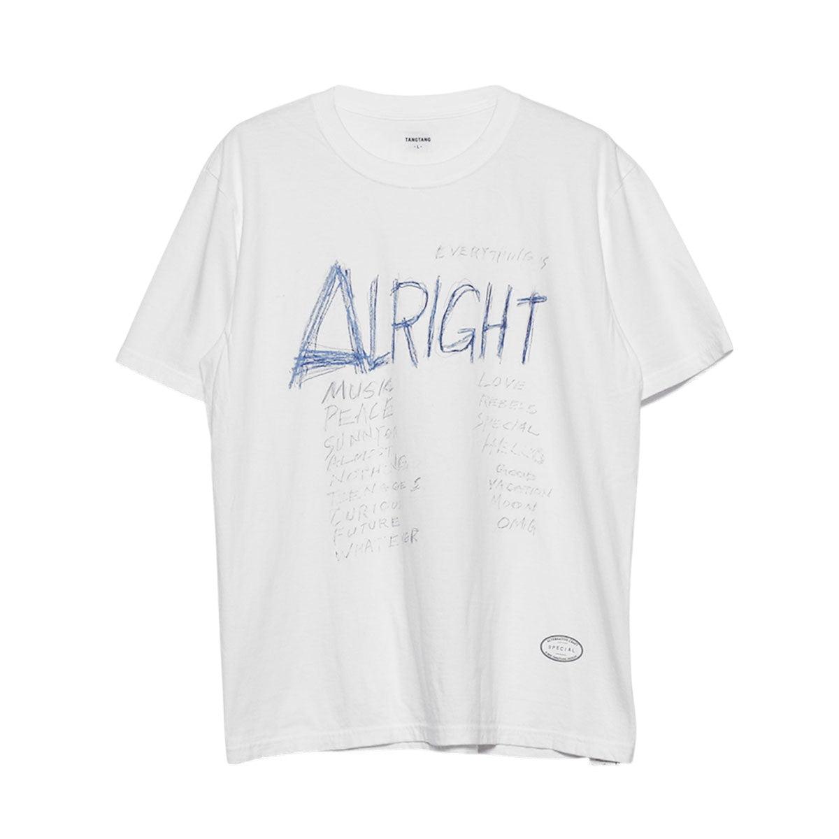[TANGTANG]DRAWING ALRIGHT/WHITE(T-1101) – R&Co.