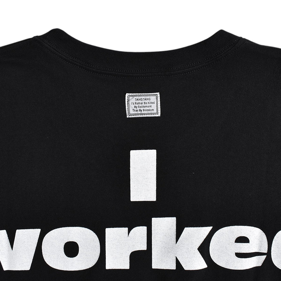 [TANGTANG]ALWAYS/WORKED/BLACK(T-2118)