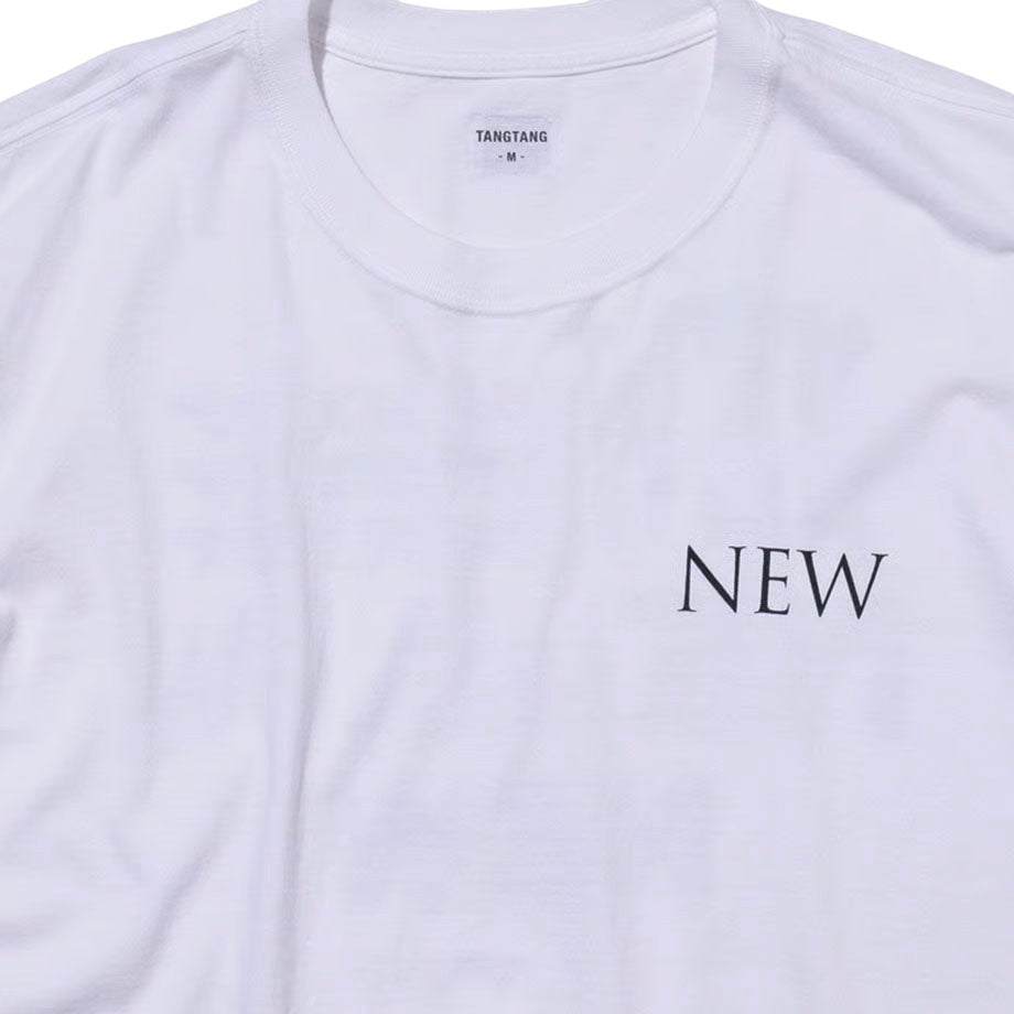 [TANGTANG]SIXLOGO / NEW /WHITE(T-3131)