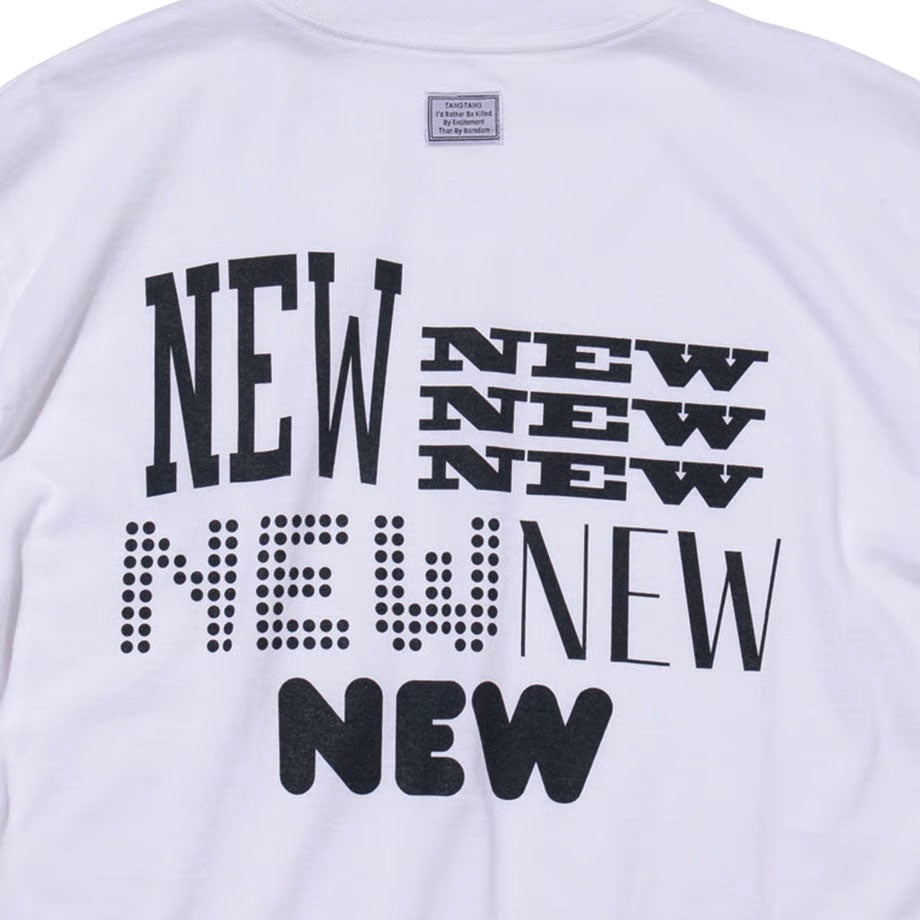[TANGTANG]SIXLOGO / NEW /WHITE(T-3131)
