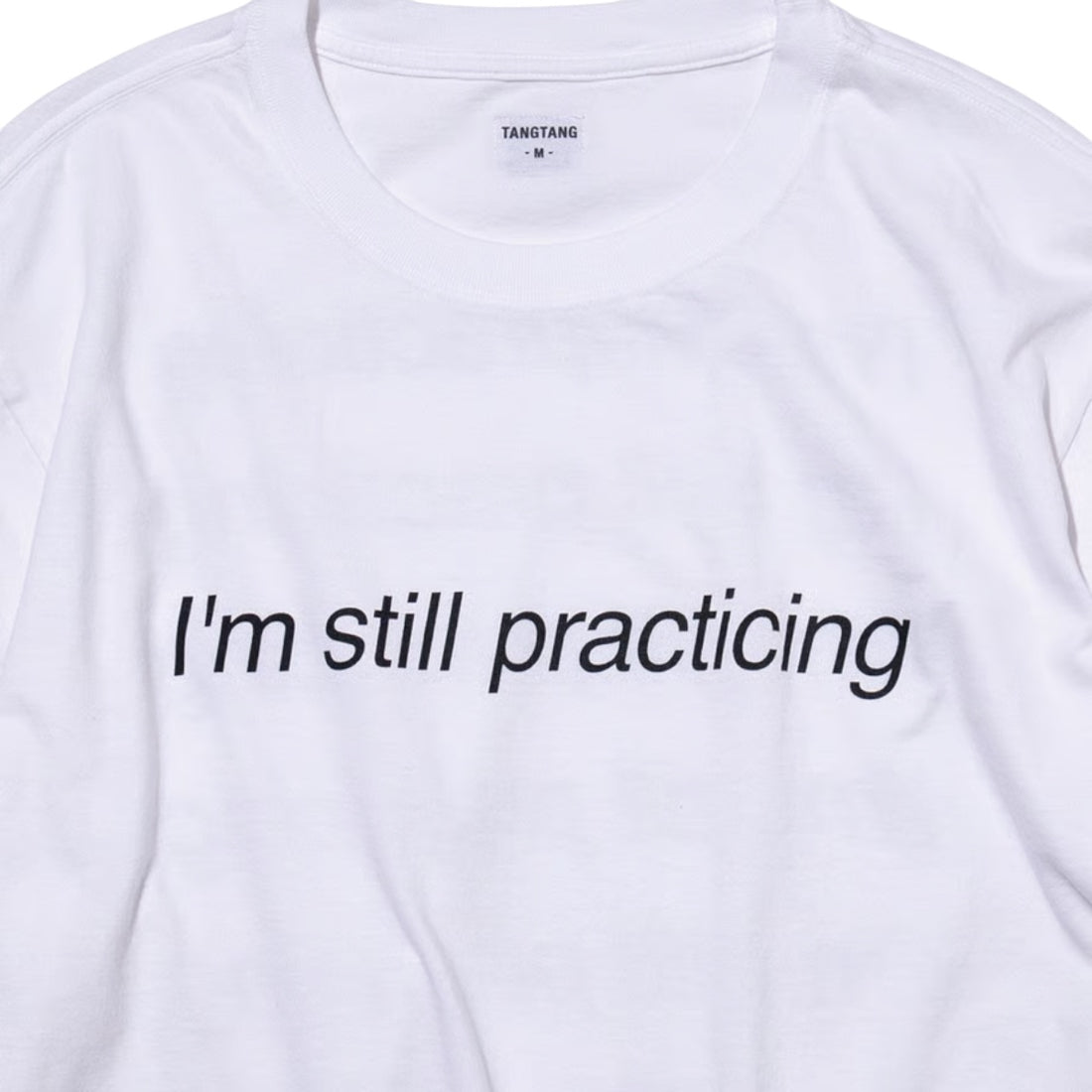 [TANGTANG]TEXT / PRACTICING / WHITE(T-4285)