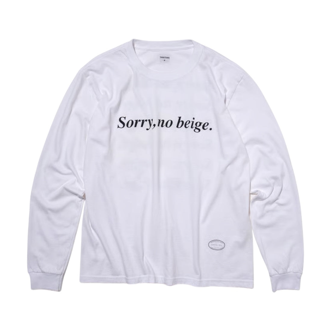 [TANGTANG]TEXT / SORRY / WHITE(T-4286)