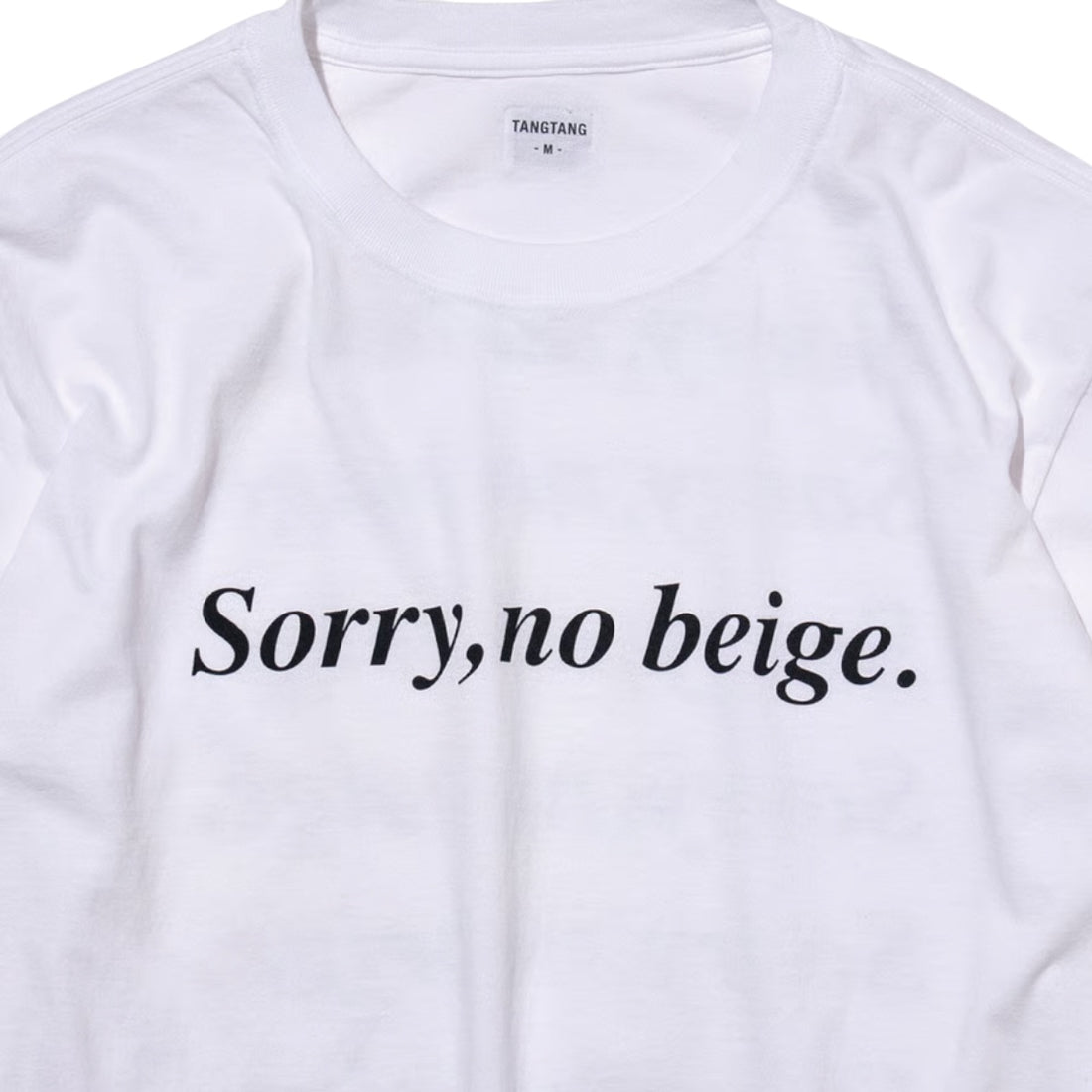 [TANGTANG]TEXT / SORRY / WHITE(T-4286)