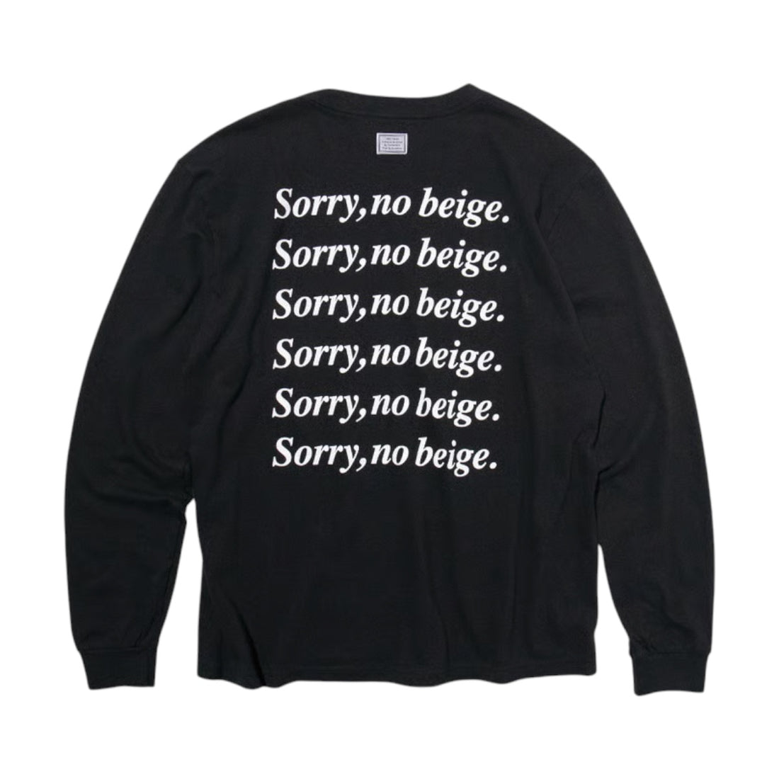 [TANGTANG]TEXT / SORRY / BLACK(T-4289)