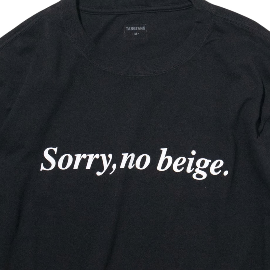 [TANGTANG]TEXT / SORRY / BLACK(T-4289)
