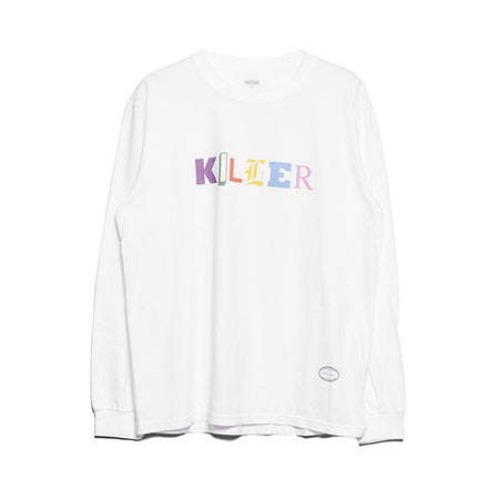 [TANGTANG]COLORS KILLER/WHITE(T-7248)