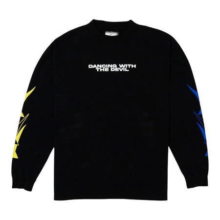 [TAIN DOUBLE PUSH]INTOXICATED LONG SLEEVE T-SHIRTS/BLACK(T521-LT005)