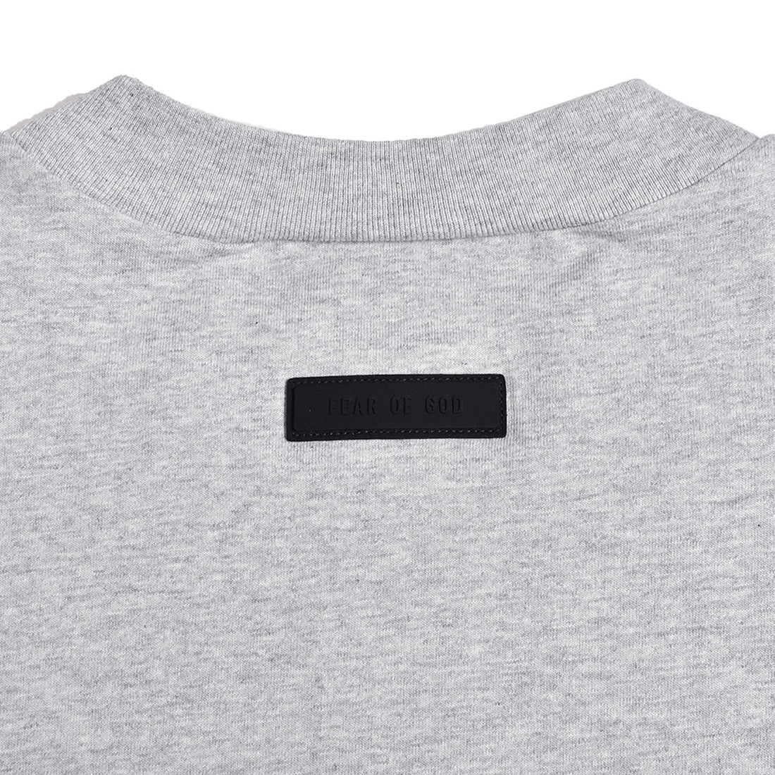 [ESSENTIALS]CREWNECK T-SHIRT/LIGHT HEATHER(125SP244196F)