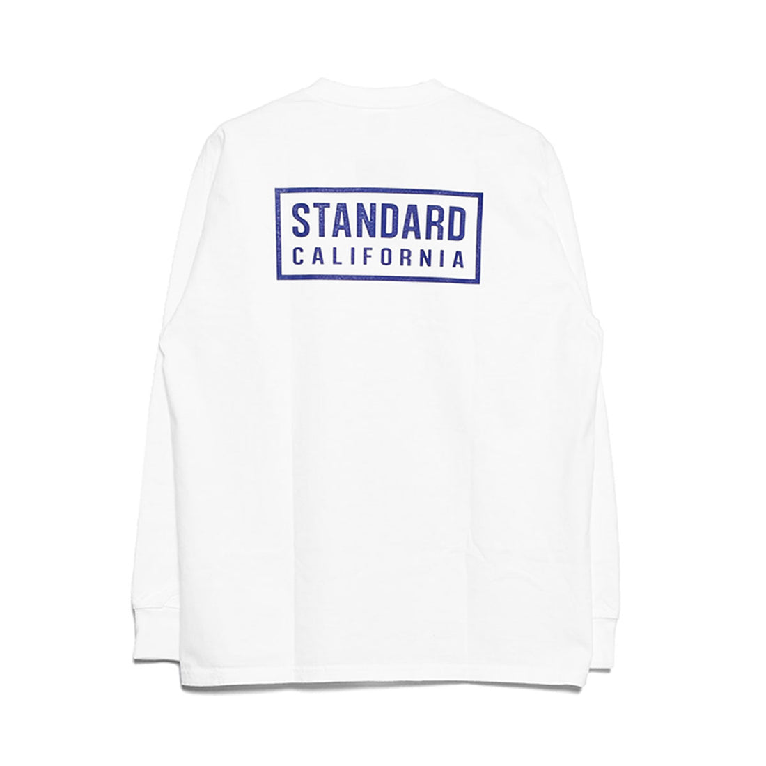 [STANDARD CALIFORNIA]SD Heavyweight Box Logo long Sleeve T/WHITE(TSOLH100)