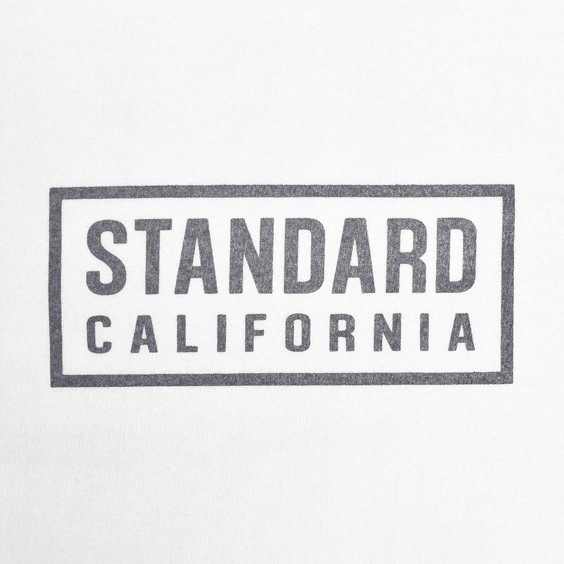 [STANDARD CALIFORNIA]SD Heavyweight Box Logo Long Sleeve T/WHITE(TSOLL100)