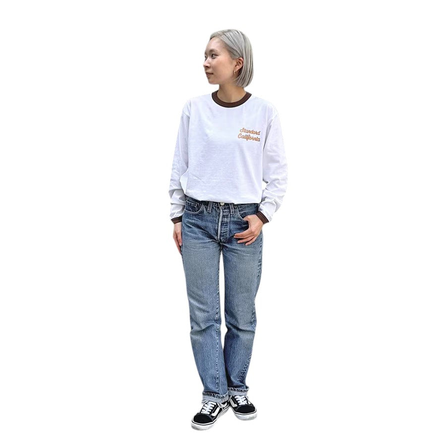 Standard California US コットン ロゴ ロンT（XL） Standard