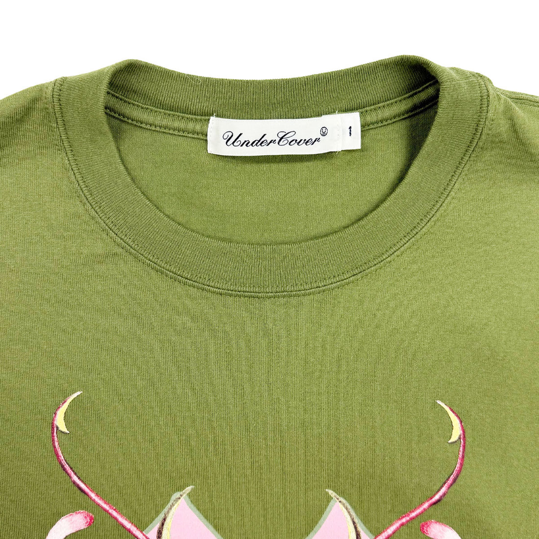 [UNDERCOVER]TEE BOTANICAL U/LIGHTKHAKI(UC1E2803)