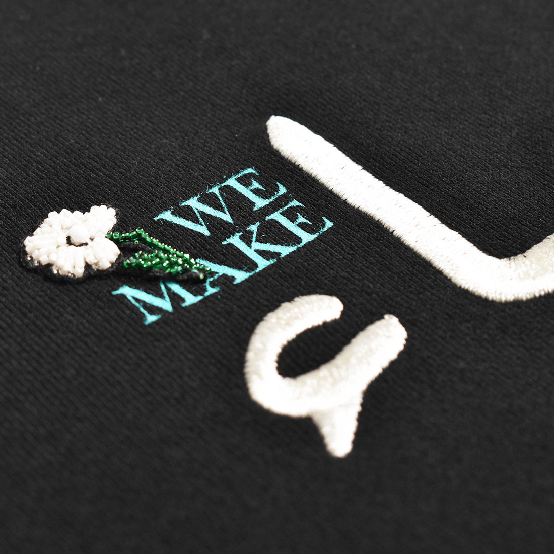 [UNDERCOVER]WE MAKE NOISE SWEAT/BLACK(UC1E4891-1)