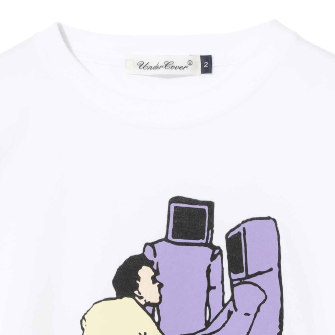 [UNDERCOVER]TEE BICYCLE/WHITE(UC1F3801)