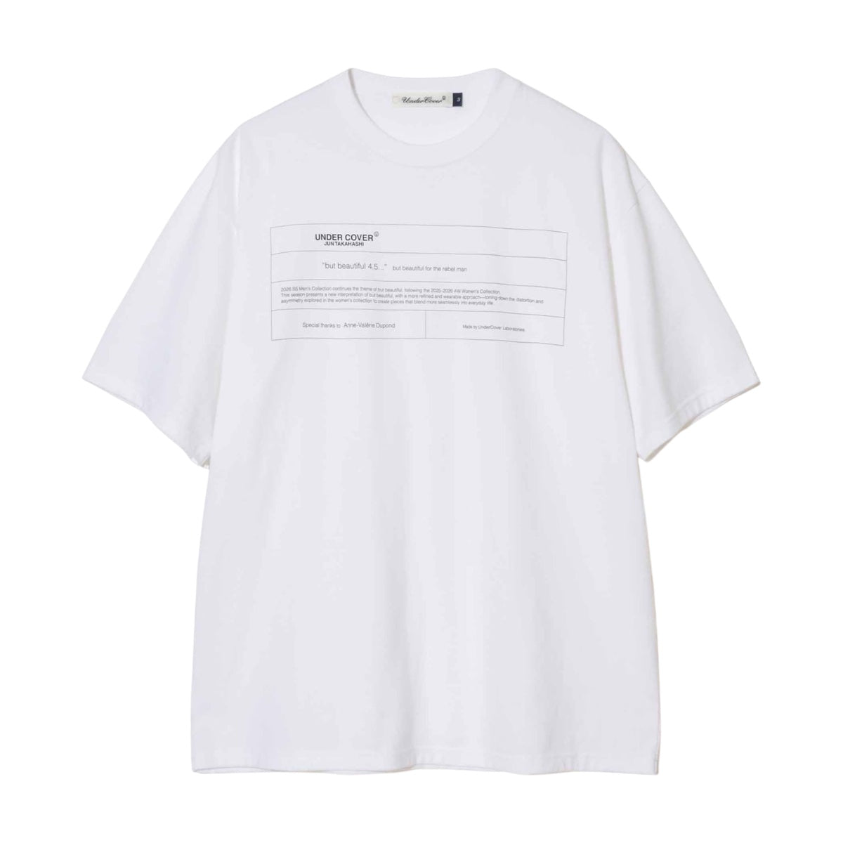 UNDERCOVER]TEE but beautiful 4.5 (UC1F3803) – R&Co.