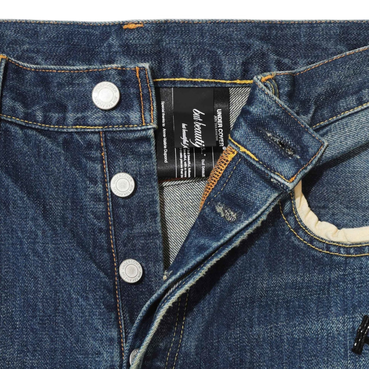 UNDERCOVER]ビーズ刺繍 DENIM PANTS/INDIGO(UC1F4503-2) – R&Co.
