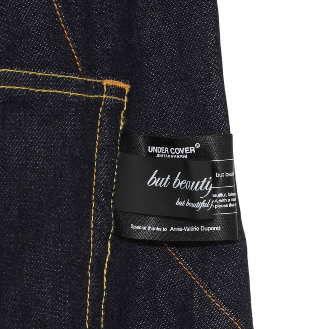 [UNDERCOVER]EASY DENIM SHORTS/INDIGO(UC1F4512-3)