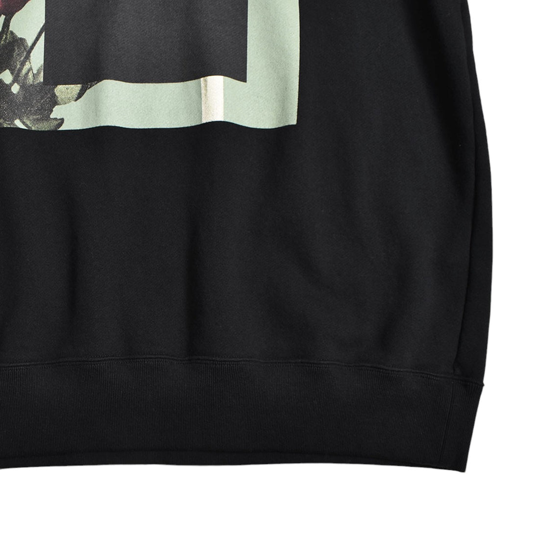 [UNDERCOVER]BIGSWEAT W.A.W.W FLOWER/BLACK(UC2D1894-1)