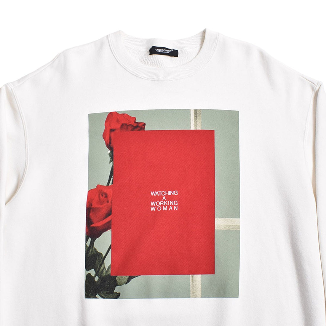 [UNDERCOVER]BIGSWEAT W.A.W.W FLOWER/IVORY(UC2D1894-1)