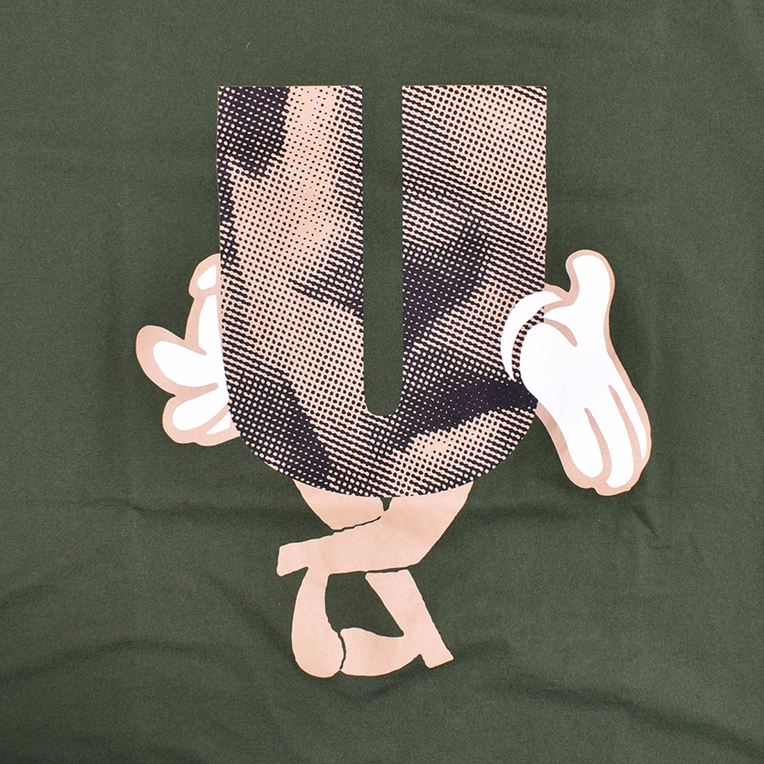 [UNDERCOVER]TEE U/KHAKI(UC2D3807)