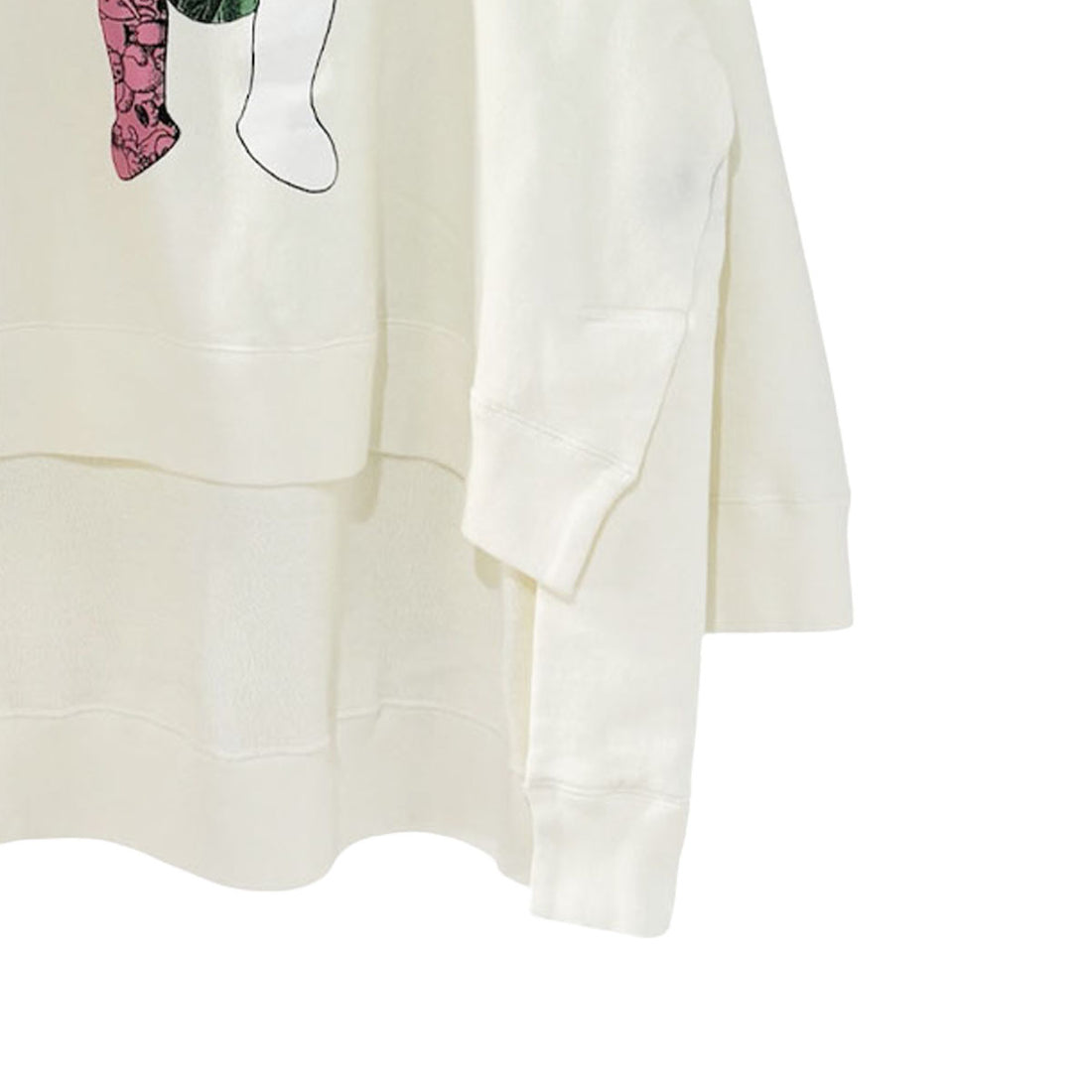 [UNDERCOVER WOMENS]FRSHORTSWEAT TEDDY MIX/IVORY(UC2E1894-2)