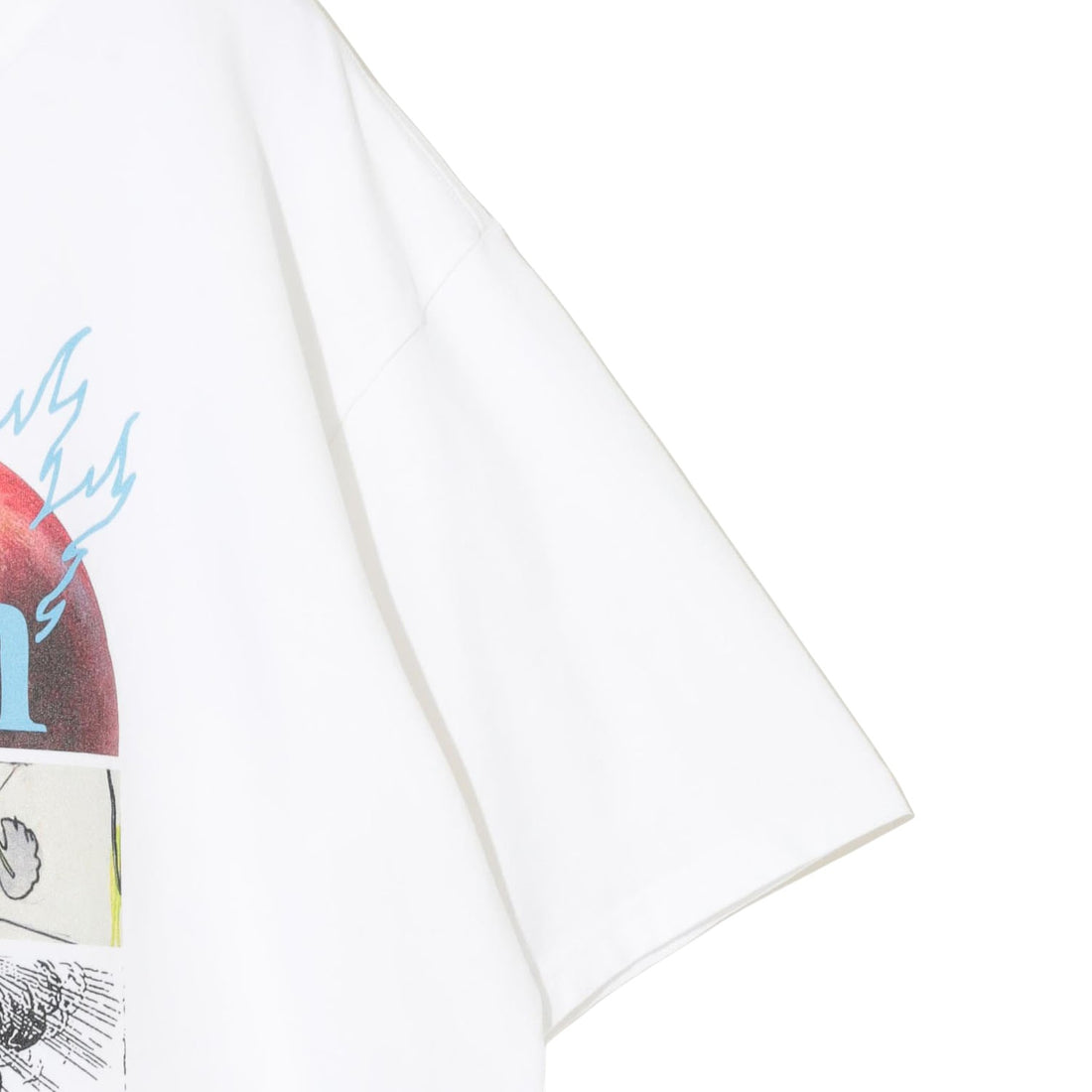 [UNDERCOVER]TEE burn/WHITE(UC2E3801)