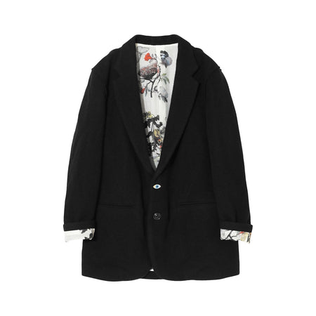 [UNDERCOVER]1縮絨ウールタチキチカサネハギJKT/BLACK(UC2E4101-4)