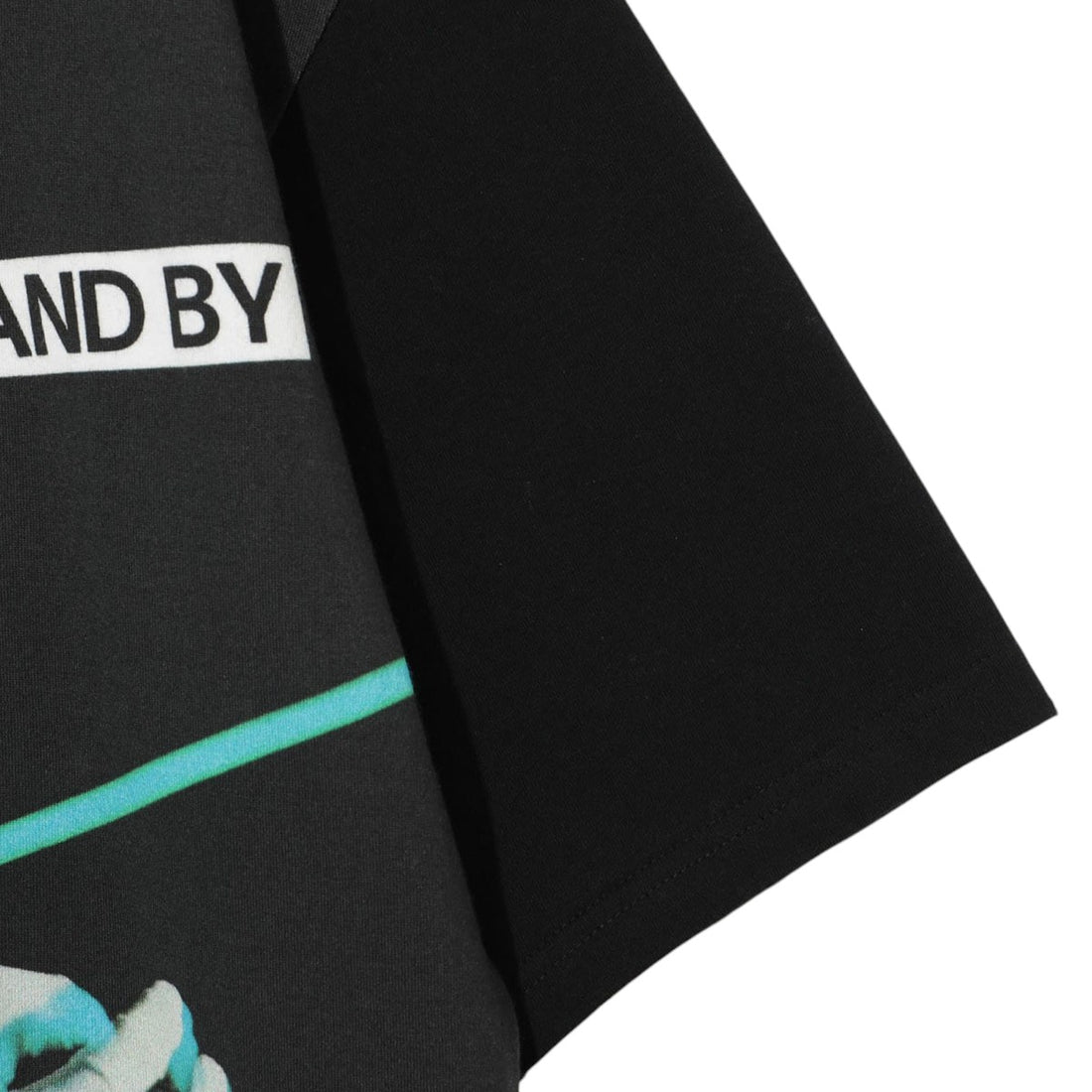 [UNDERCOVER]TEE 総柄_STAND BY/BLACK(UC2E4813-3)