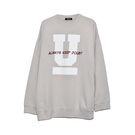 [UNDERCOVER]BIGSWEAT U ALWAYS KEEP DOUBT(UC2F4894)