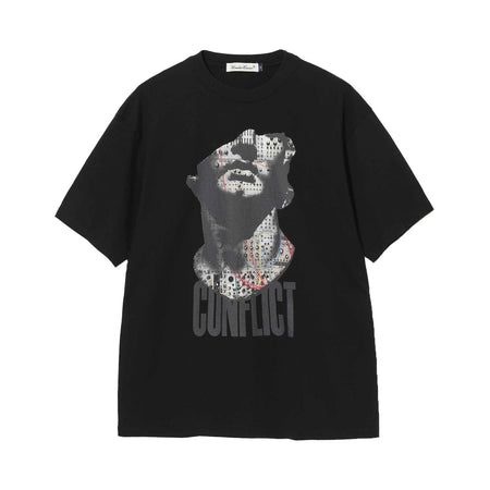 [UNDERCOVER]TEE CONFLICT/BLACK(UC1F3806)