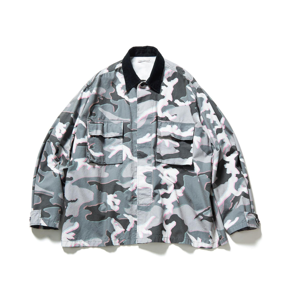 uniform experiment]MOIRE CAMOUFLAGE BLOUSON(UE-242029) – R&Co