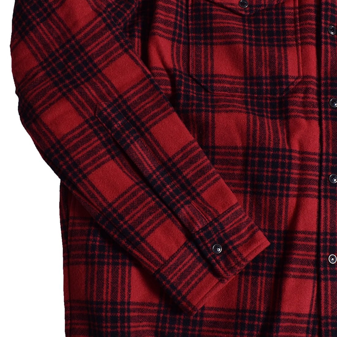 [VETEMENTS]PADDED FLANNEL SHIRT/RED(UE54SH400)