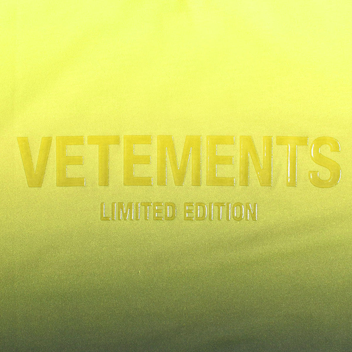 Vetements イエロー ロゴTシャツ Vetements SS20 Barcode Print Logo Tee Fluo Yellow Used | eBay